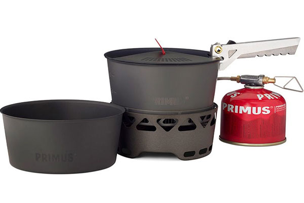 Primus stove, pots and fuel